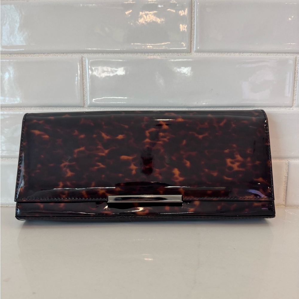 Stuart Weitzman Tortoiseshell Clutch